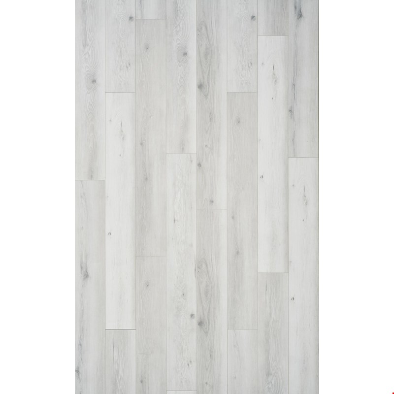 Casabella Laminate AquaProof: Mountain Air 8" x 60" Waterproof Laminate Plank with Attached Pad AP107MA