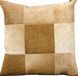 Nourison Natural Leather and Hide Alligator Print 18