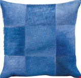 Nourison Natural Leather and Hide Alligator Print 18"x18" Pillow 798019006846