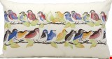 Nourison Outdoor 23 Birds on Wire 14"x24" Pillow 798019015305