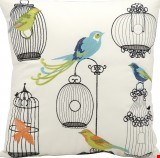 Nourison Outdoor Birdcages 17"x17" Pillow 798019012816
