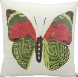 Nourison Outdoor Butterfly Outdoor 20"x20" Pillow 798019007317