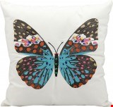 Nourison Outdoor Turquoise Butterfly 18