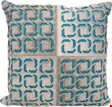 Nourison Dallas Turqu Laser Squares 20