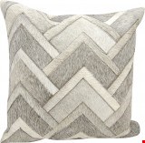 Nourison Natural Leather and Hide Arrowhead Chevron 20