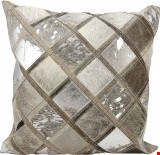 Nourison Natural Leather and Hide Diamonds 20