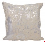 Nourison Couture Hide Metallic Splash 18"x18" Pillow 798019032777