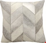 Nourison Kathy Ireland Pillow Solid Chevron 20