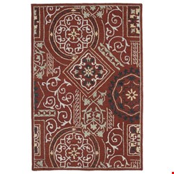 Kaleen Brooklyn Red  (Xander - 02) Rectangle 2'2