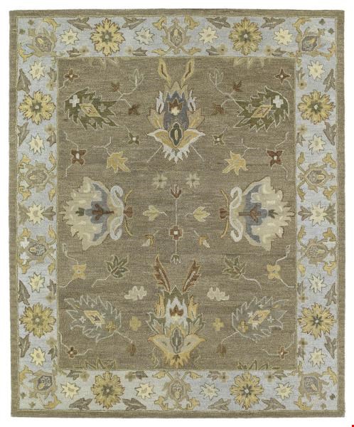 Kaleen Brooklyn Mocha  (Delaney-03) Rectangle 8'2" x 11'0" Area Rug