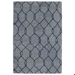 Kaleen Casablanca Blue  (CAS02) Rectangle 2'1