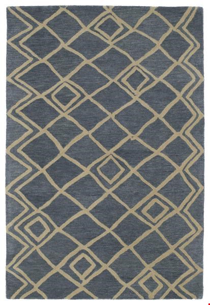 Kaleen Casablanca Blue  (CAS04) Rectangle 8'2" x 10'0" Area Rug