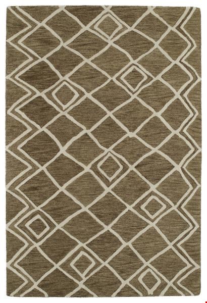 Kaleen Casablanca Brown  (CAS04) Rectangle 2'1" x 5'0" Area Rug