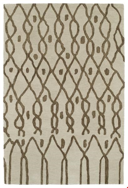 Kaleen Casablanca Ivory  (CAS06) Runner 3'2" x 8'0" Area Rug