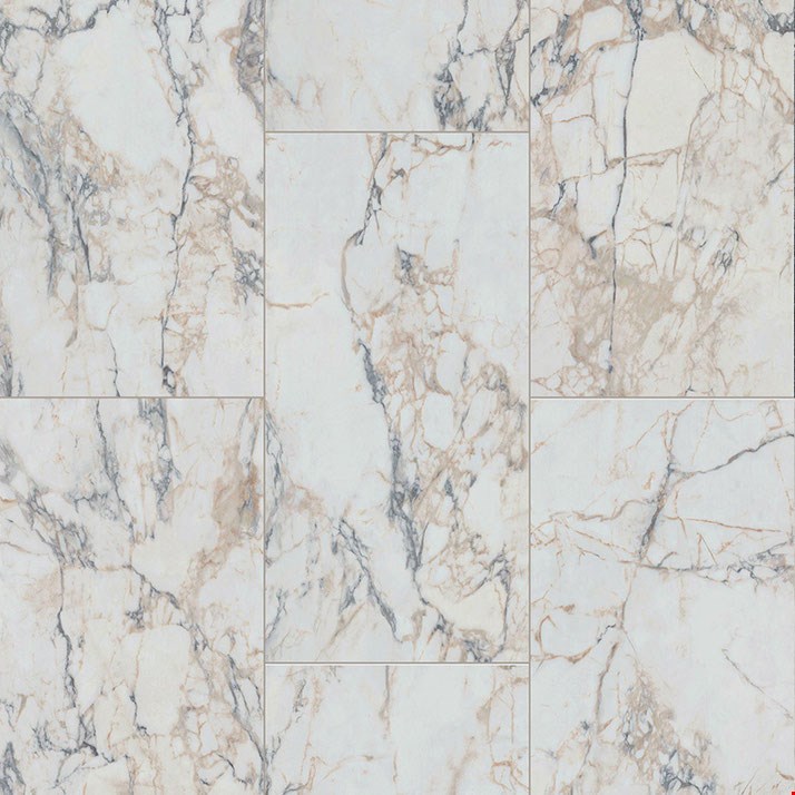 Paramount Bliss Dry Back: White Ice 12" x 24" Vinyl Tile DB507