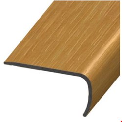 Calibamboo Vinyl Builders Choice: Stair Nose Blonde Ale Wide+ Luxury Vinyl Plank - 94