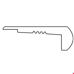 Casabella FirmFit Downtown: Overlap Stair Nose Belmont Oak - 94