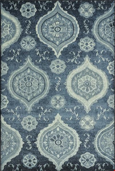 Dalyn Beckham Denim (BC1548DE8X10) Rectangle 8'2" x 10'0" Area Rug