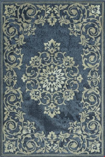 Dalyn Beckham Denim (BC185DE3X5) Rectangle 3'3" x 5'1" Area Rug
