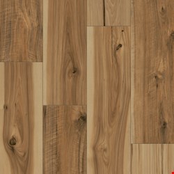 Tarkett ShoreFlor: Beached Hickory Sunset 12mm Premium Laminate With Attached Pad SF021