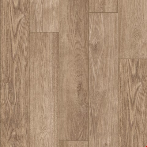 Tarkett ShoreFlor: Promenade Oak Wharf 12mm Premium Laminate With Attached Pad SF081