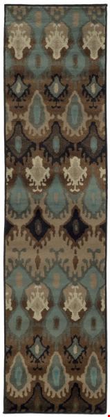 Oriental Weavers Adrienne Blue (A4633A058230ST) Runner 1'10" x 7'6" Area Rug