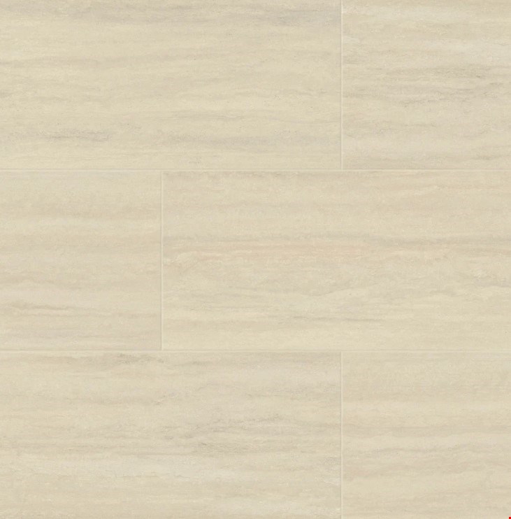 Karndean Art Select Glue Down: Champagne Travertino Luxury Vinyl Tile LM38
