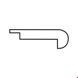 Casabella Versacore Grande: Flush Stair Nose Plateau - 96