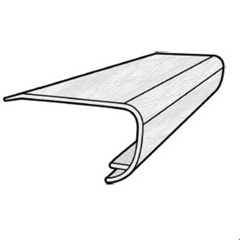 Happy Feet Regency: Stair Nose Oxford - 94" Long