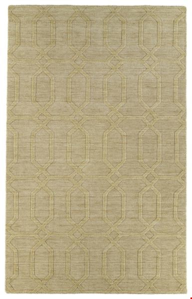Kaleen Imprints Modern Yellow (IPM03) Rectangle 5'3" x 8'0" Area Rug