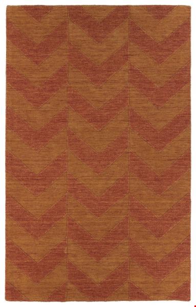 Kaleen Imprints Modern Paprika (IPM05) Rectangle 3'7" x 6'0" Area Rug