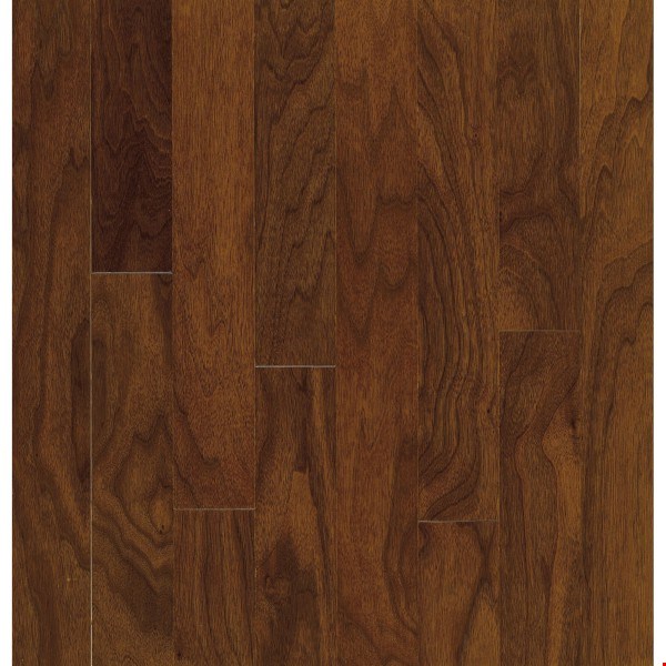 Bruce Turlington Lock&Fold Walnut: Autumn Brown 3/8" x 5" Engineered Walnut Hardwood EWT30LG