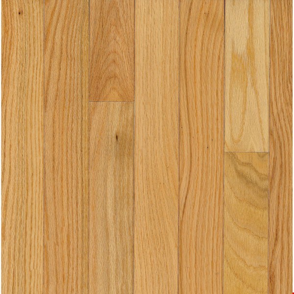 Bruce Manchester Strip Red Oak: Natural 3/4" x 2 1/4" Solid Red Oak Hardwood C210