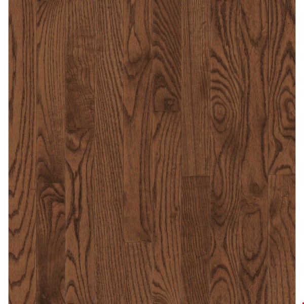 Bruce Dundee Plank Oak: Saddle 3/4" x 3 1/4" Solid Oak Hardwood CB1217