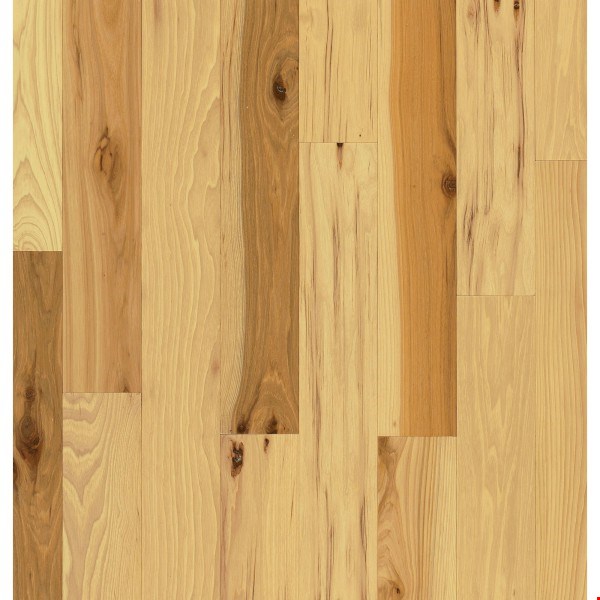 Bruce American Treasures Hickory: Country Natural 3/4" x 5" Solid Hickory Hardwood C5710