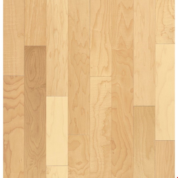 Bruce Kennedale Prestige Plank Maple: Natural 3/4" x 3 1/4" Solid Maple Hardwood CM3700