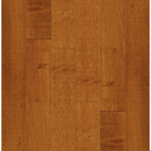 Bruce Kennedale Prestige Plank Maple: Cinnamon 3/4" x 4" Solid Maple Hardwood CM4733Y