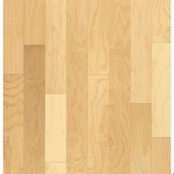 Bruce Kennedale Prestige Plank Maple: Natural 3/4" x 4" Solid Maple Hardwood CM4700Y