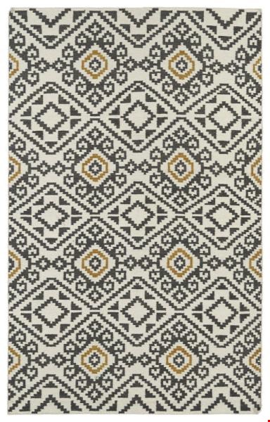 Kaleen Nomad Charcoal (NOM05) Rectangle 5'3" x 8'0" Area Rug