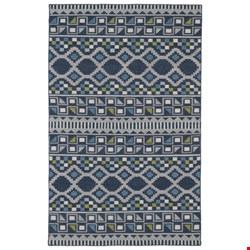 Kaleen Nomad Blue (NOM08) Square 8'2