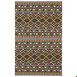 Kaleen Nomad Charcoal (NOM08) Square 8'2