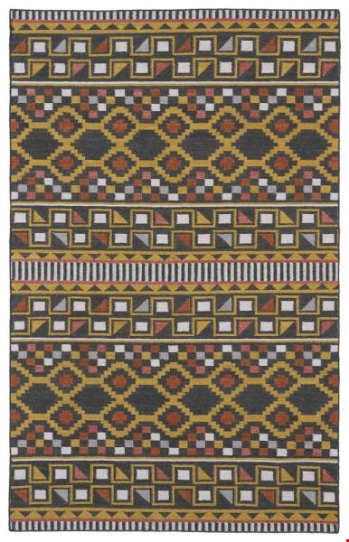 Kaleen Nomad Charcoal (NOM08) Square 8'2" x 8'0" Area Rug
