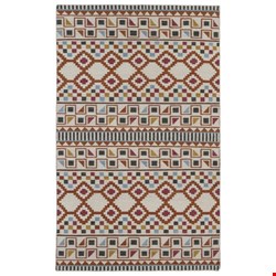 Kaleen Nomad Paprika (NOM08) Square 8'2