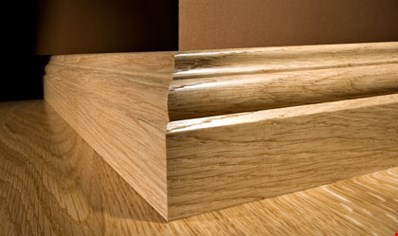 Kahrs Domestic American Naturals Collection: Wall Base Maple Winnipeg - 96" Long