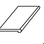 Hickory Stair Treads 42"