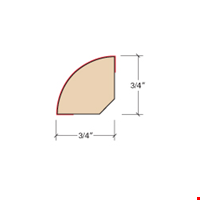 Quarter Round TX - 94" Long