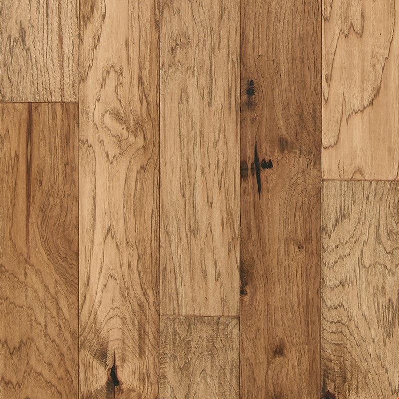 Mannington Mountain View XL: Champagne 3/8" x 6.57" Engineered Hickory Hardwood MVXL06CHP1