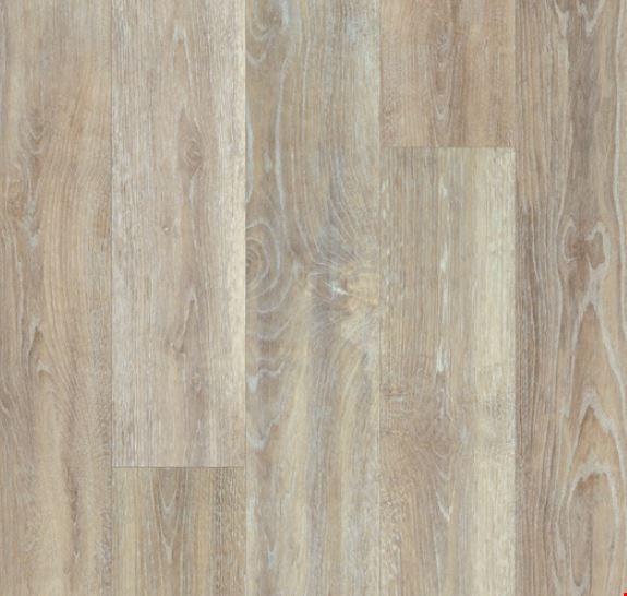 Mohawk Founder's Trace Collection: Fossil Gray 7" x 48" Luxury Vinyl Plank FTS21-922