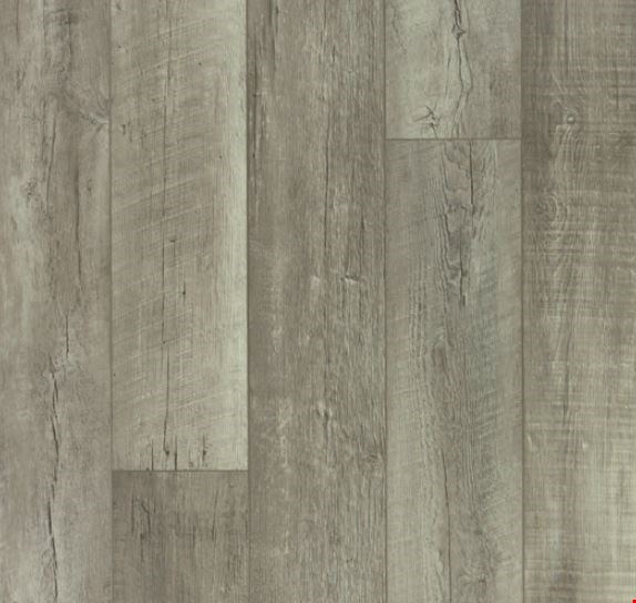 Mohawk Founder's Trace Collection: Worn Gray 7" x 48" Luxury Vinyl Plank FTS21-936