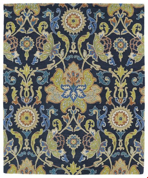 Kaleen Taj Navy Blue (TAJ02-22) Rectangle 5'2" x 8'0" Area Rug